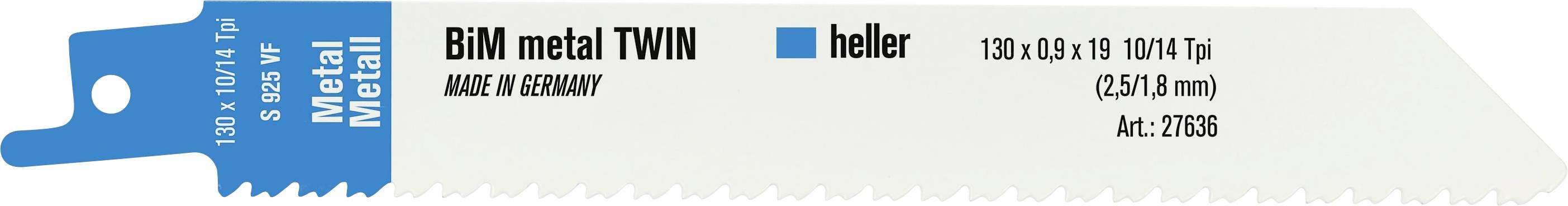 Heller 27634 4 Szúrófűrészlap 4030 1 készlet