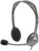 Logitech H111 On Ear headset Vezetékes Stereo Szürke mikrofon zajelnyomás Számítógép