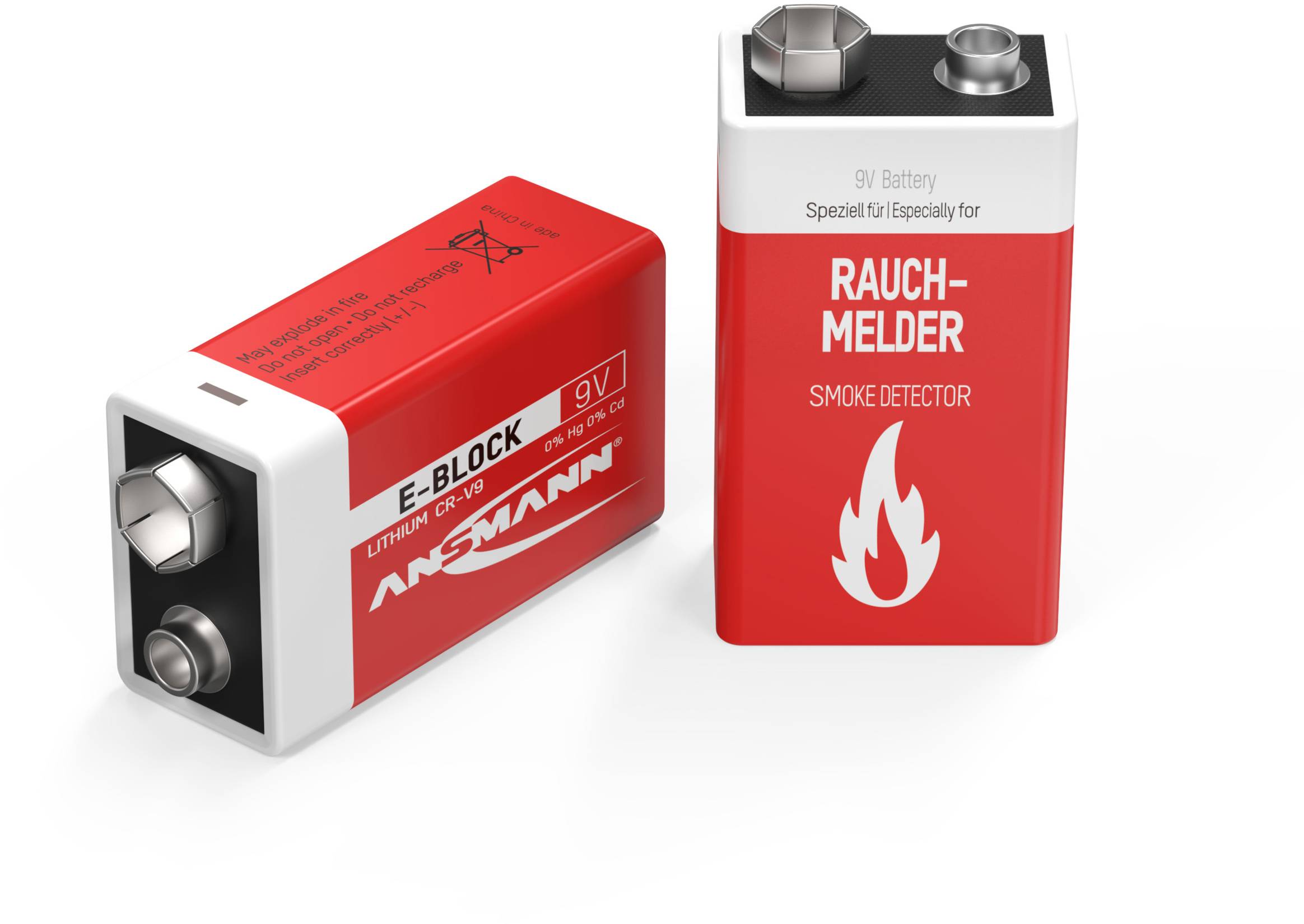 Ansmann E-Block 9V-os elem Lítium 1100 mAh 9 V 1 db