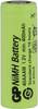2/3 AAA akku NiMH 1,2V 400 mAh, Flat-Top, GP Batteries GP40AAAM