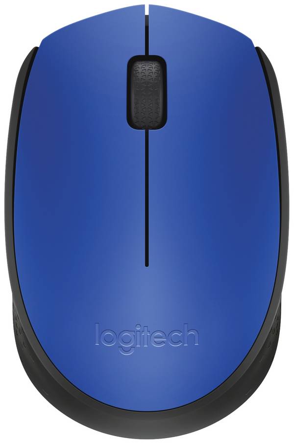 Vezeték nélküli USB-s optikai egér, lapos kivitelű kék színű Logitech M171 910-004640