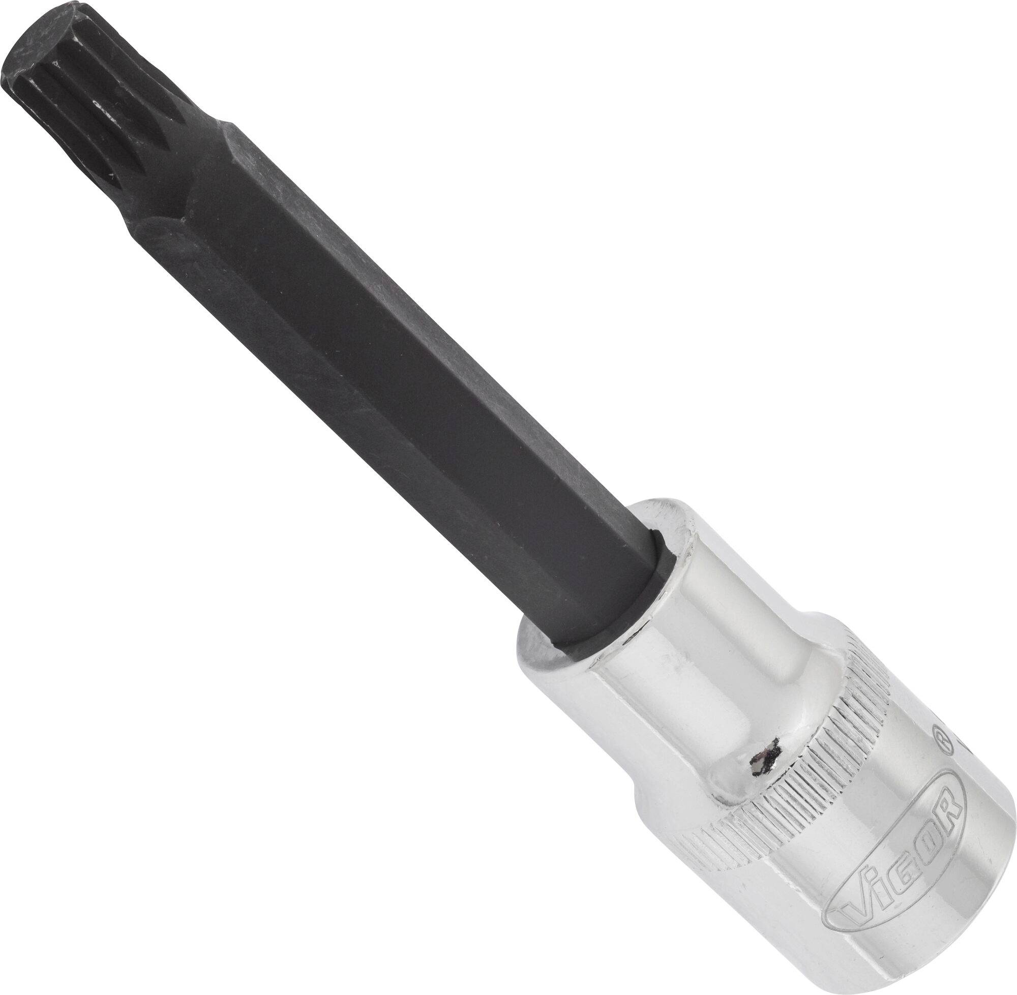 Vigor V2060 Sokszög (XZN) Dugókulcs bit betét 12 mm M12 1/2 (12,5 mm)