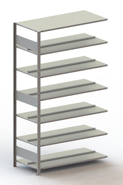 META Regalbau 178490 Aktapolc ráépíthető modul (Sz x Ma x Mé) 1256 x 2200 x 636 mm Acél Cinkezett Ónozott Fém padló
