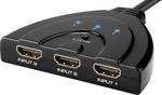 3 portos HDMI switch, Basetech