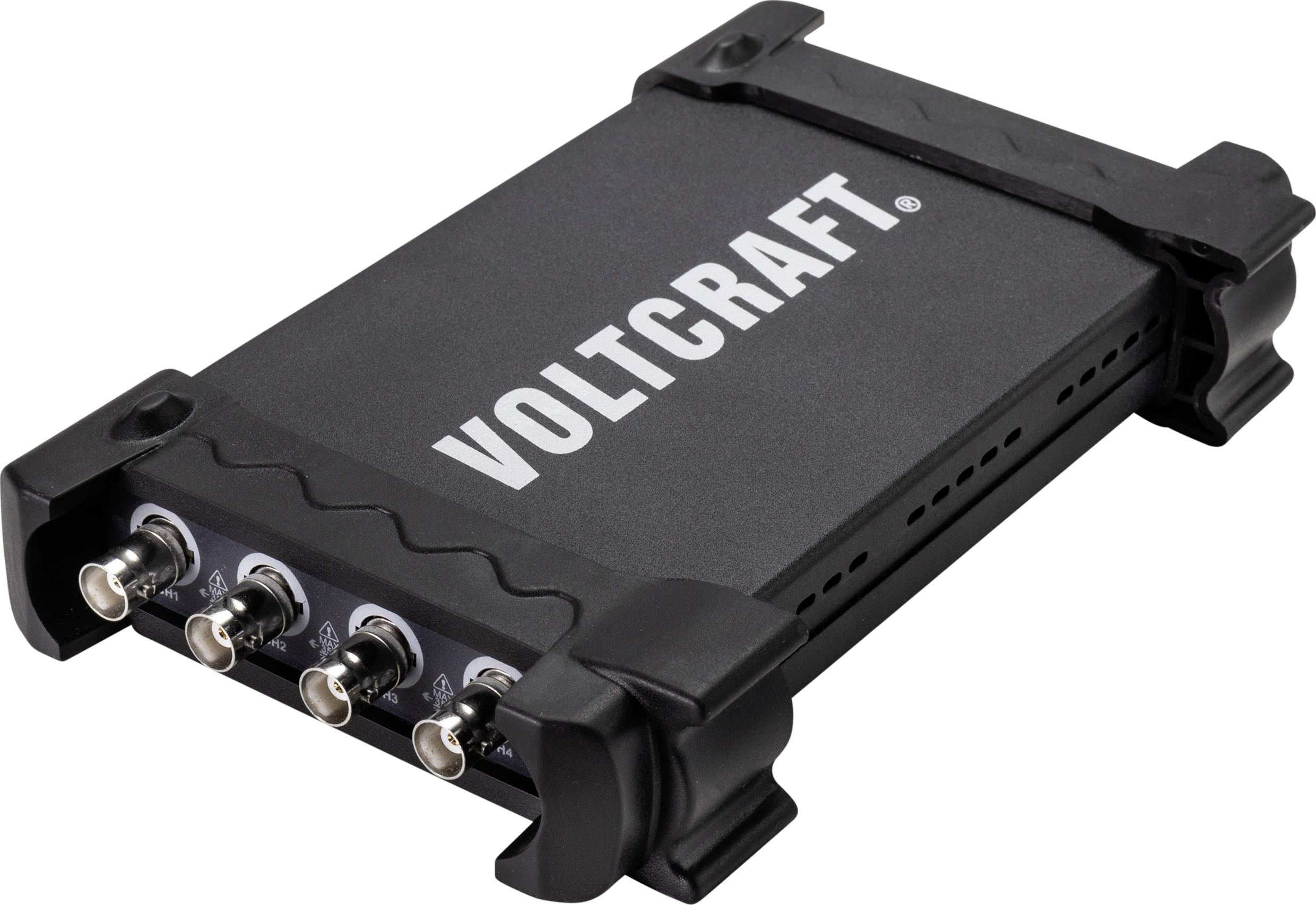 USB-s oszcilloszkóp 100 MHz 4 csatorna, Voltcraft DSO-3104