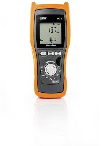 HT Instruments M74 Telepítés teszter készlet Kalibráció (ISO) VDE szabvány 0100
