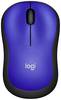 Logitech M220 Silent WLAN egér Rádiójel vezérlésű Optikai Kék 3 Gombok 1000 dpi