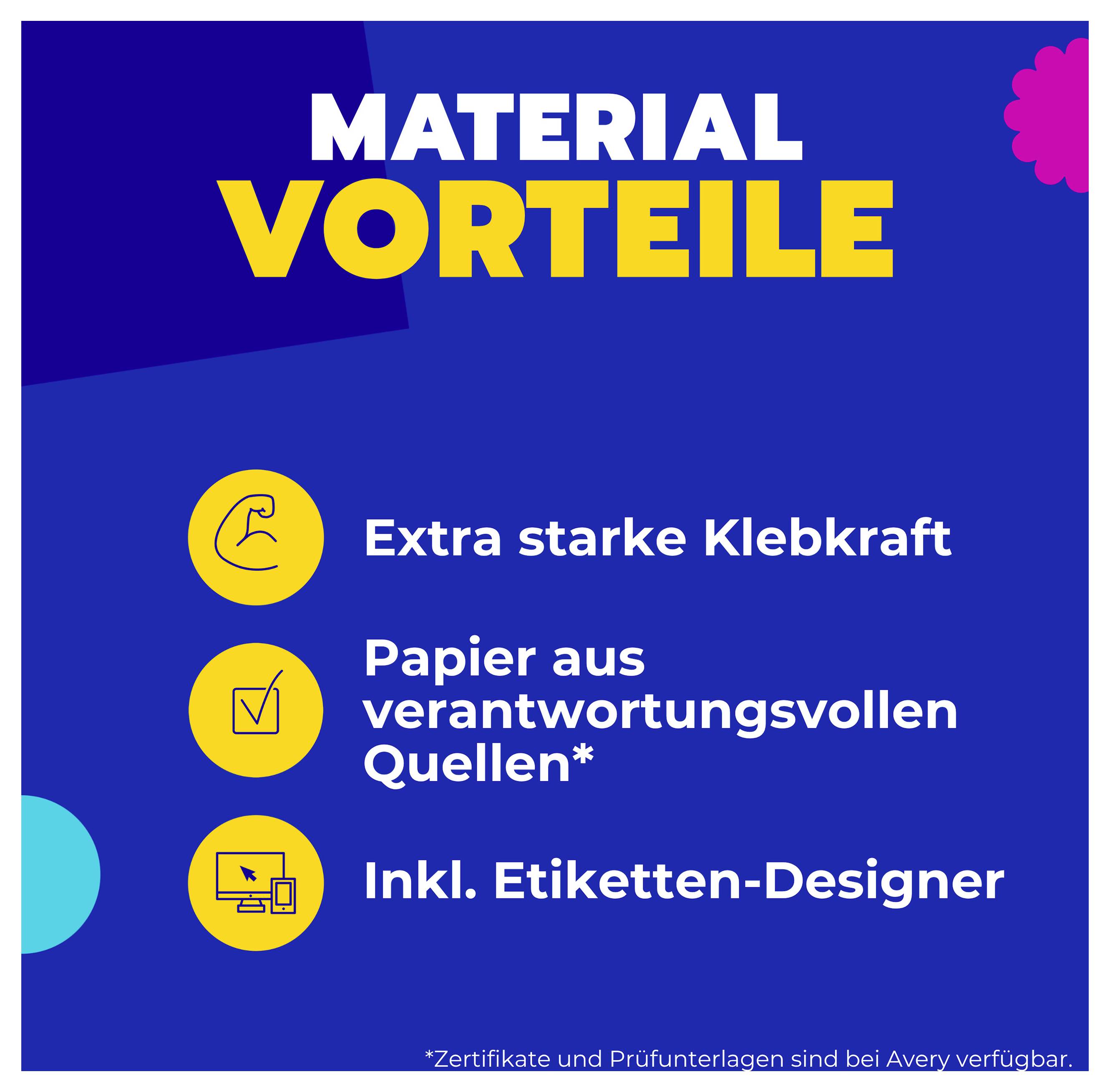 Címkék gyorsan és egyszerűen tervezése és nyomtatása! Hat lépés erősen tapadó papírcímkék készítéséhez tintasugaras és lézernyomtatókhoz.