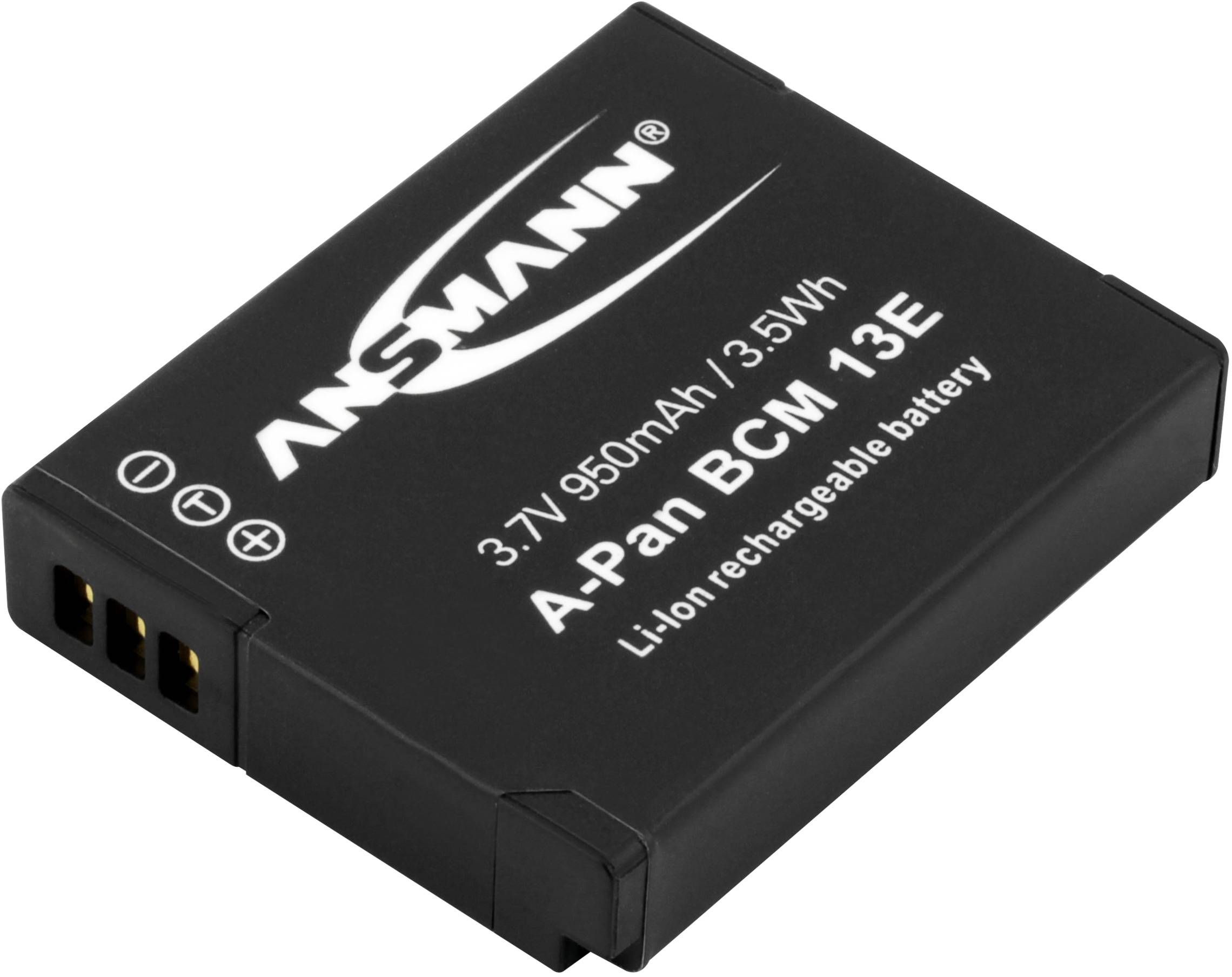 DMW-BCN13E Panasonic kamera akku 3,7V 950 mAh, Ansmann