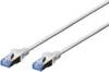 Digitus DK-1531-300 RJ45 Hálózati kábel, patchkábel CAT 5e SF/UTP 30.00 m Szürke sodort érpár 1 db