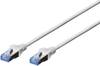 Digitus DK-1531-150 RJ45 Hálózati kábel, patchkábel CAT 5e SF/UTP 15.00 m Szürke sodort érpár 1 db