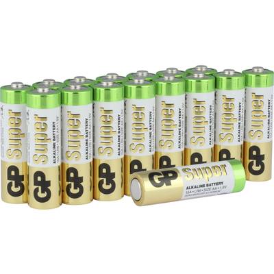 GP Batteries Super Ceruzaelem Alkáli mangán 1.5 V 16 db