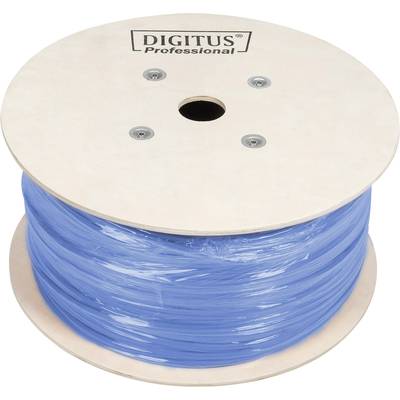 Digitus DK-1613-A-VH-305 Hálózati kábel CAT 6A U/UTP   0.25 mm² Élénk kék 305 m