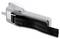 Egy hordozható, téglalap alakú eszköz, fekete övpánttal az oldalán. Valószínűleg elektronikus vagy műszaki szerszám.