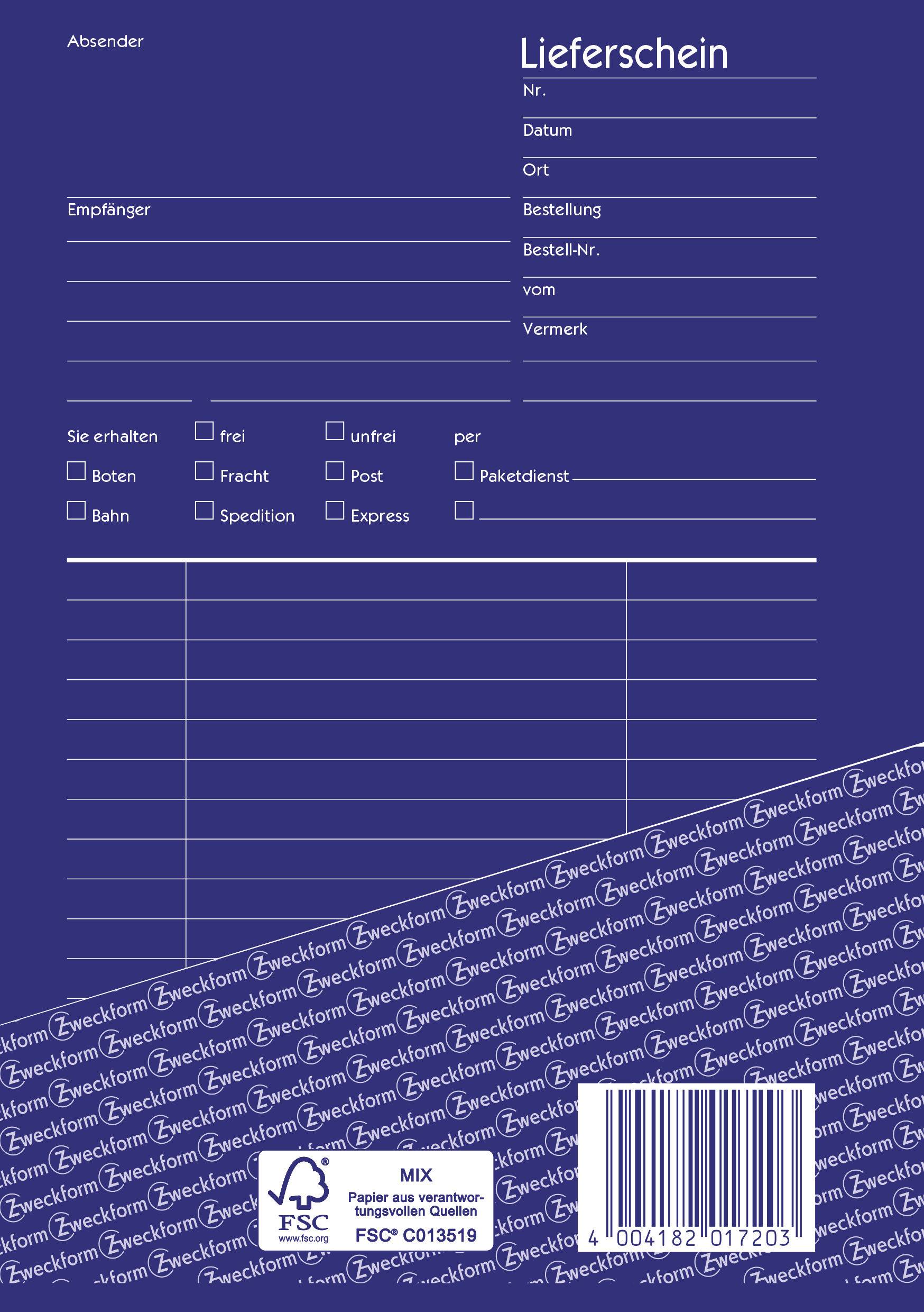 Szállítólevél-nyomtatvány mezőkkel a feladó, dátum, helyszín, címzett, megrendelési szám, szállítási mód és egyéb információk számára kék háttérrel.
