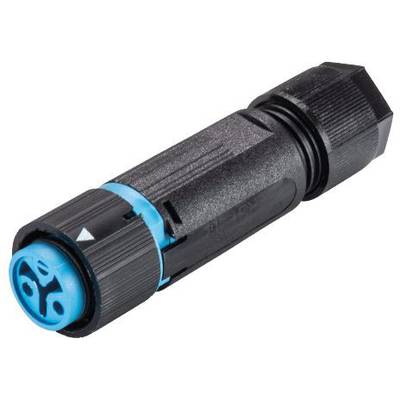 Wieland Electric 46.031.4554.9 Kerek dugó Csatlakozóaljzat, egyenes Össz pólusszám: 2 Sorozat (kerek csatlakozók): RST®