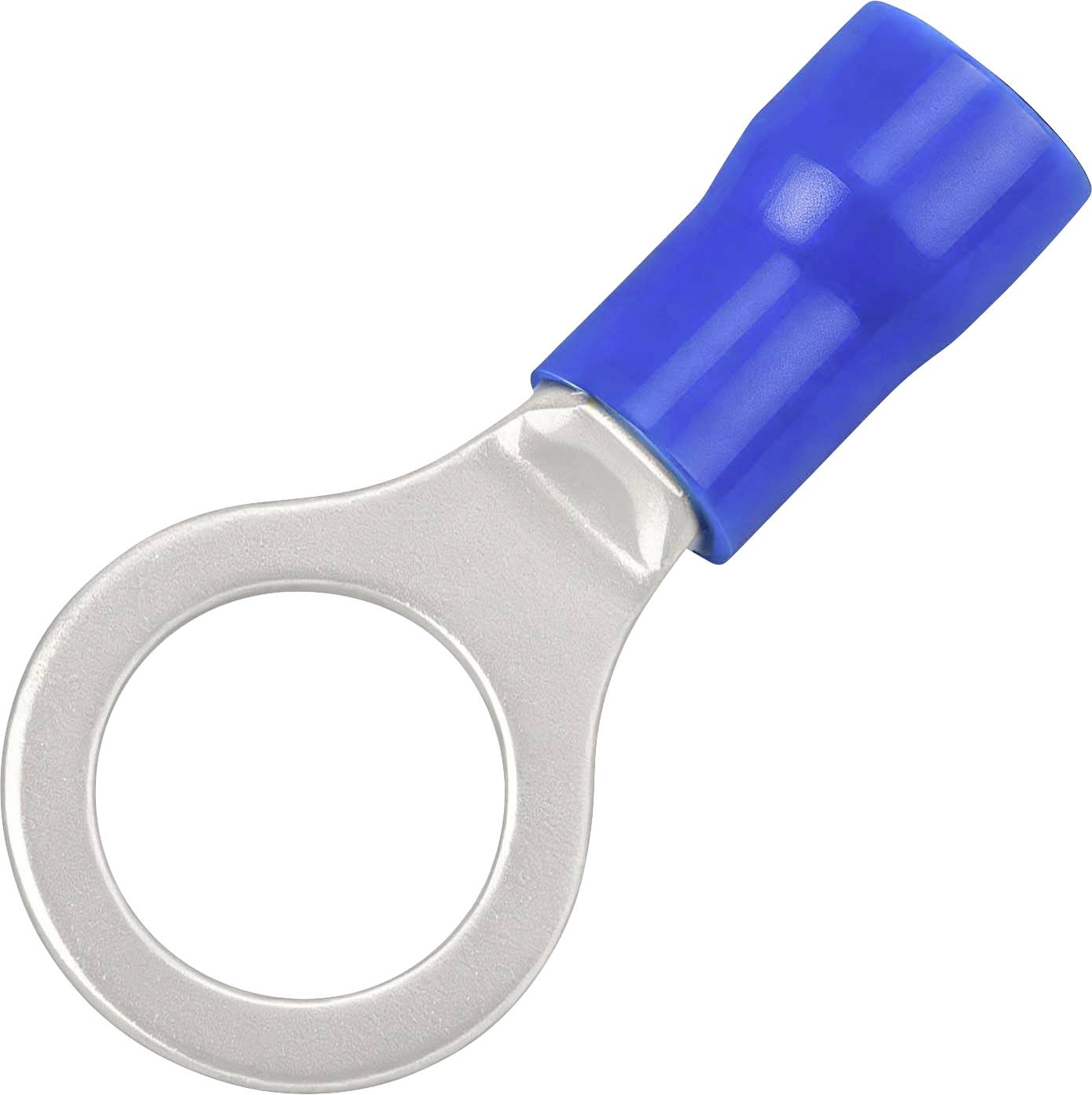 Gyűrüs kábelsaru 1.5 - 2.5 mm², kék, 100 db, Tru Components 1566742