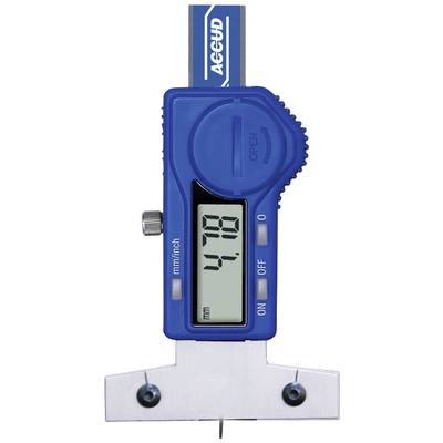 Basetech 1599560 Abroncsprofil mérő digitális  Mérési tartomány, mélység 0 - 25 mm