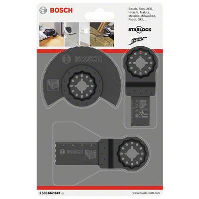 Bosch Accessories 2608662343 ACZ 85 EC, AIZ 20 AB, AIZ 24 EC  Többfunkciós szerszám tartozék készlet 3 részes   1 készle