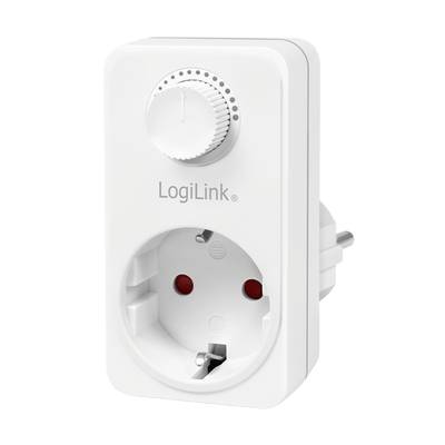 LogiLink PA0151 Dimmer adapter Alkalmas fényforrásokhoz: Halogén izzó, Izzó Fehér
