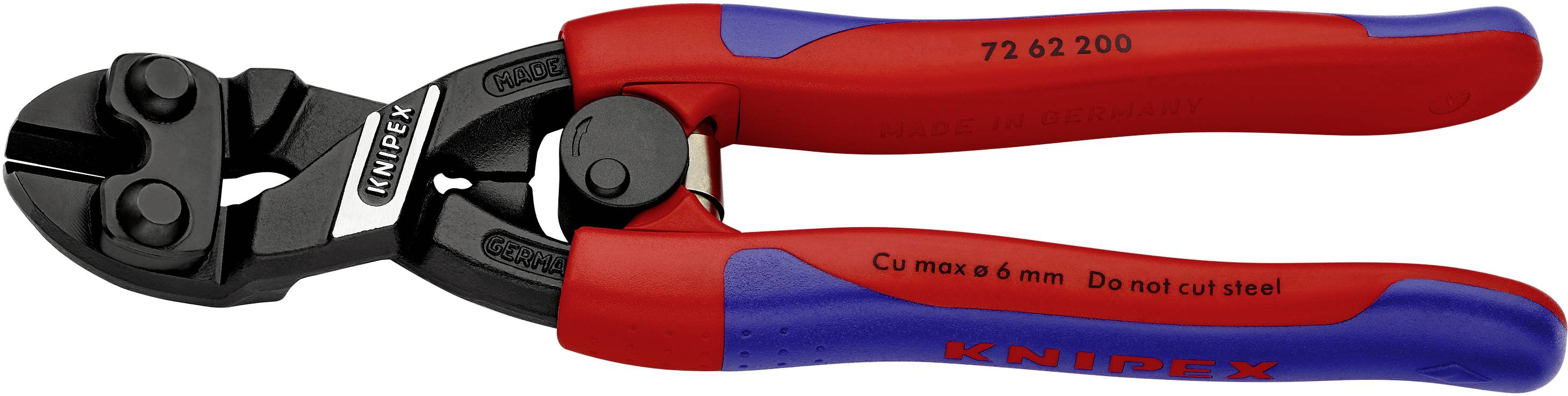Knipex CoBolt Csapszegvágó 200 mm 59 HRC
