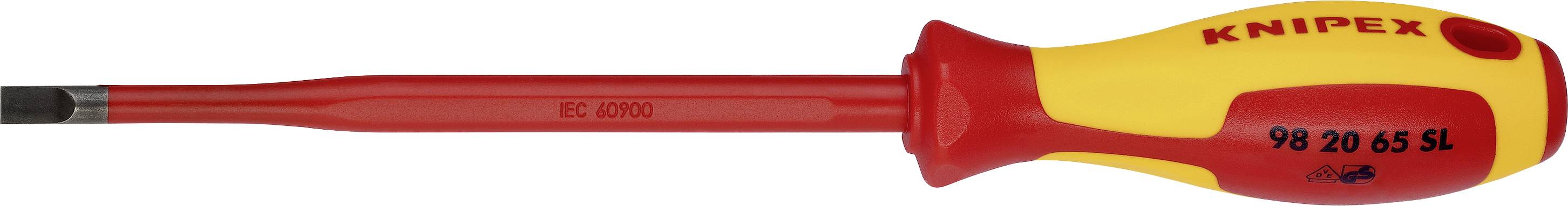 Knipex Slim Egyenes pengéjű csavarhúzó Penge hossz: 150 mm