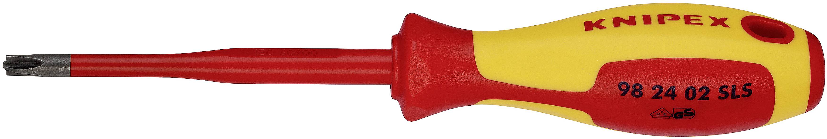 Knipex Plusz/mínusz csavarhúzó VDE Méret (csavarhúzó) PH 2 Penge hossz: 100 mm