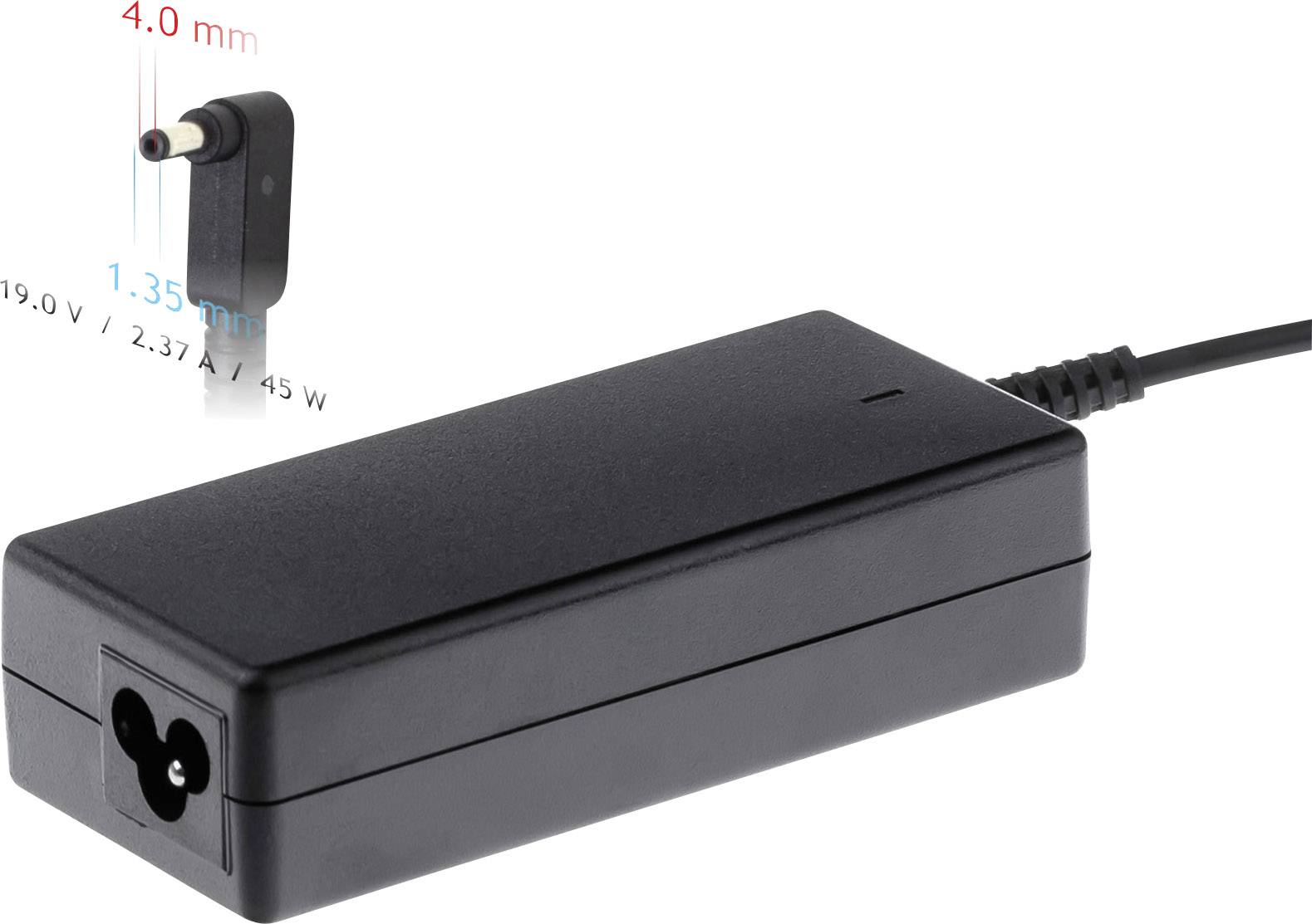 Akyga AK-ND-54 Notebook tápegység 45 W 19 V 2.37 A