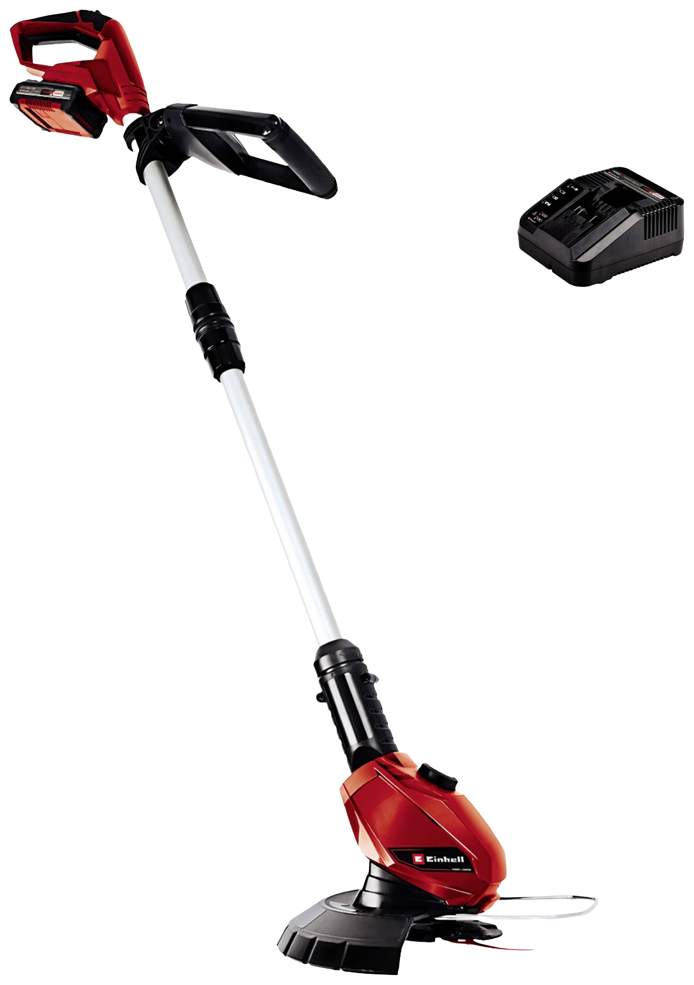 Einhell Power X-Change GE-CT 18 Li Kit Akku Fűszegély nyíró Töltővel, Akkuval 18 V 2 Ah Vágási szélesség (max.): 24 cm