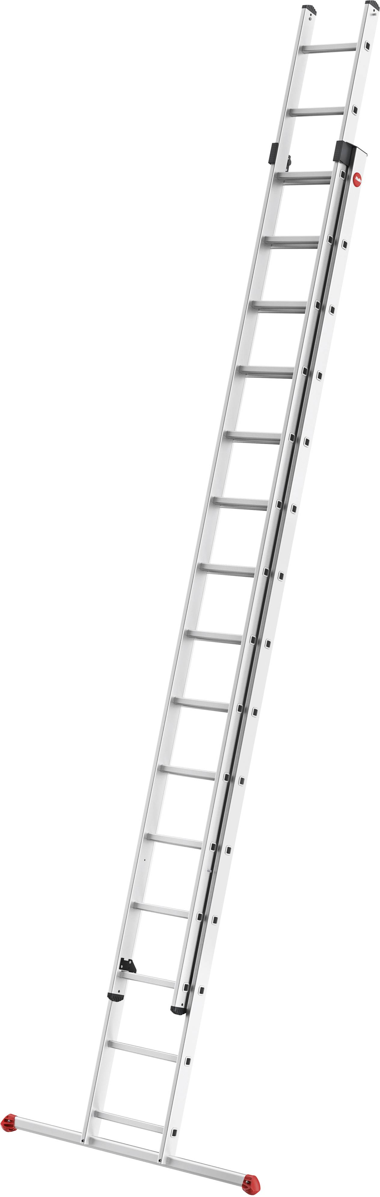 Hailo ProfiStep® duo 7215-007 Alumínium Tolós létra Munkamagasság (max.): 8.4 m Ezüst 20.2 kg