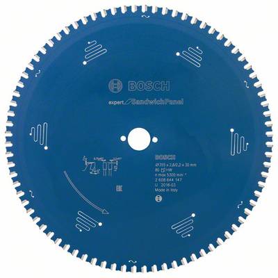 Bosch Accessories Expert for Sandwich Panel 2608644147 Körfűrészlap 355 x 30 x 2.2 mm Fogak száma (collonként): 80 1 db