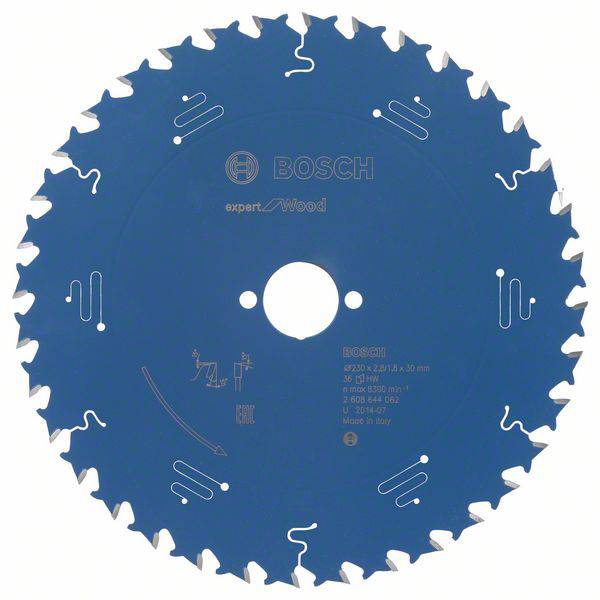 Bosch Accessories Expert for Wood 2608644062 Körfűrészlap 230 x 30 x 1.8 mm Fogak száma (collonként): 36 1 db