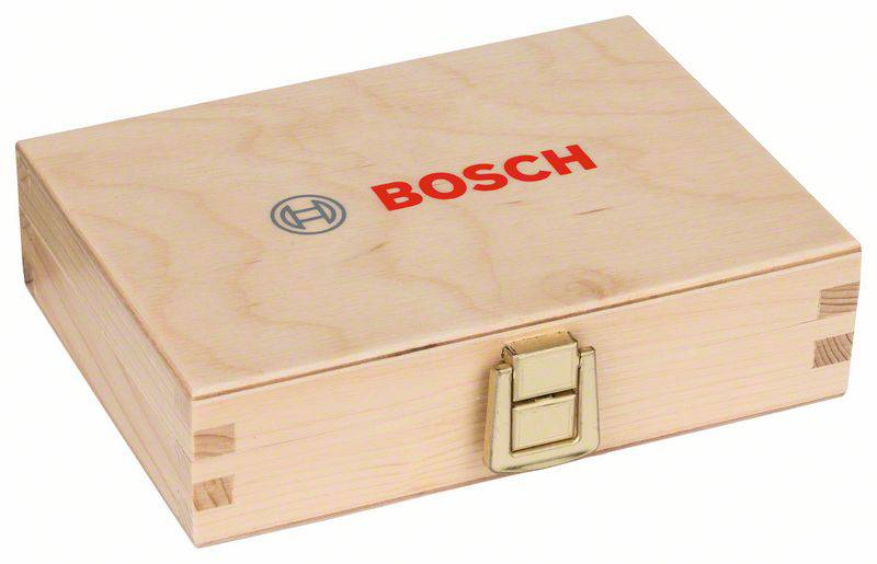 Fadoboz Bosch-logóval és fémzárral.