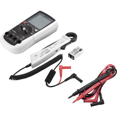 Digitális kézi multiméter lakatfogó adapterrel CAT III 600 V kijelző (digitek): 6000 VOLTCRAFT VC281-2