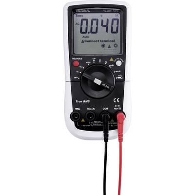 Digitális kézi multiméter lakatfogó adapterrel CAT III 600 V kijelző (digitek): 6000 VOLTCRAFT VC281-10