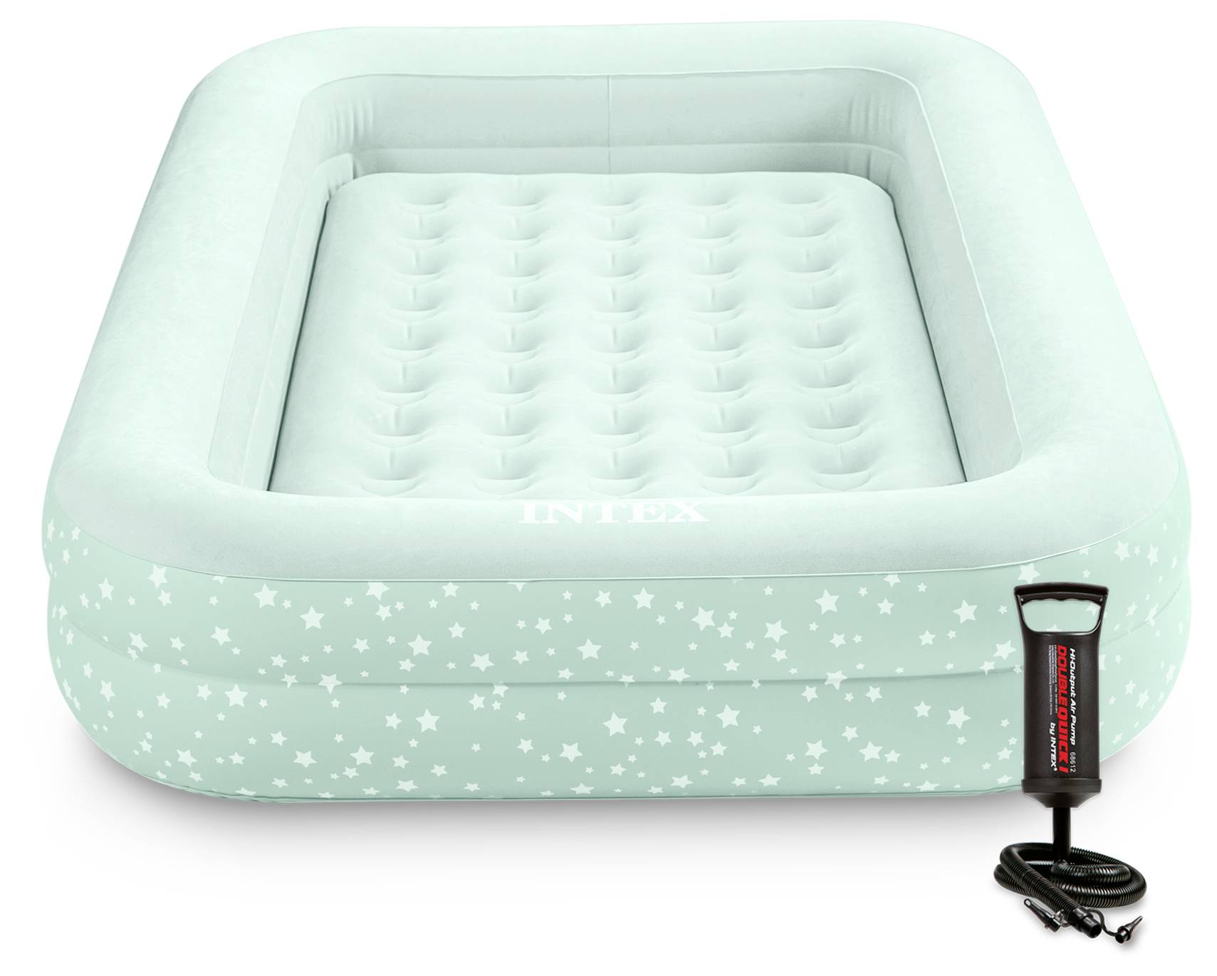 Intex 66810NP Gyermek felfújható ágy (H x Sz x Ma) 168 x 107 x 25 cm Zöld-1