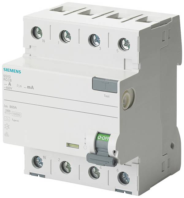 Siemens 5SV33446GV02 5SV3344-6GV02 FI védőkapcsoló A 40 A 0.03 A 400 V