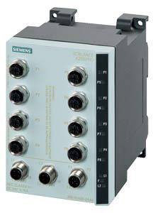 Siemens SIMATIC ET 200SP, ellenálló I/O-modul több csatlakozóval, ipari alkalmazásokhoz tervezve.