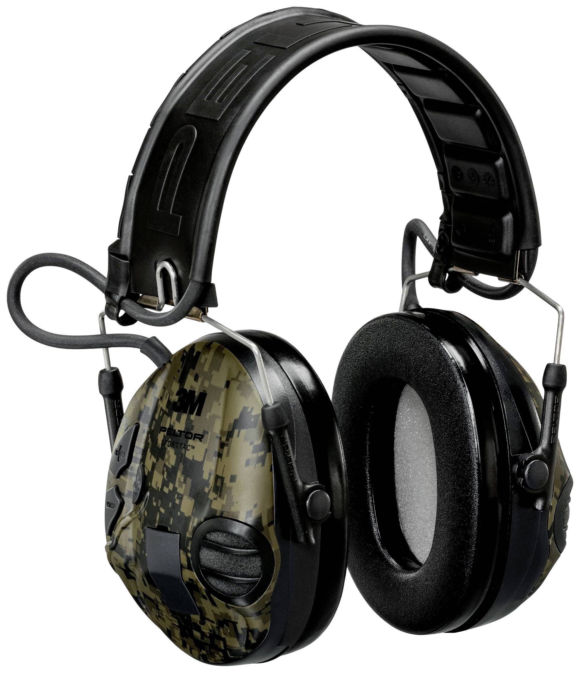 3M Peltor SportTac MT16H210F-478GN945 Hallásvédő fültok headset 26 dB 1 db