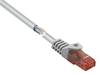 Renkforce RF-5047520 RJ45 Hálózati kábel, patchkábel CAT 6 U/UTP 2.00 m Szürke Védővel, Halogénmentes 1 db
