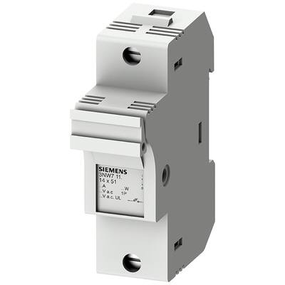 Siemens 3NW7112 3NW7112 Henger biztosíték tartó 50 A 690 V/AC 1 db