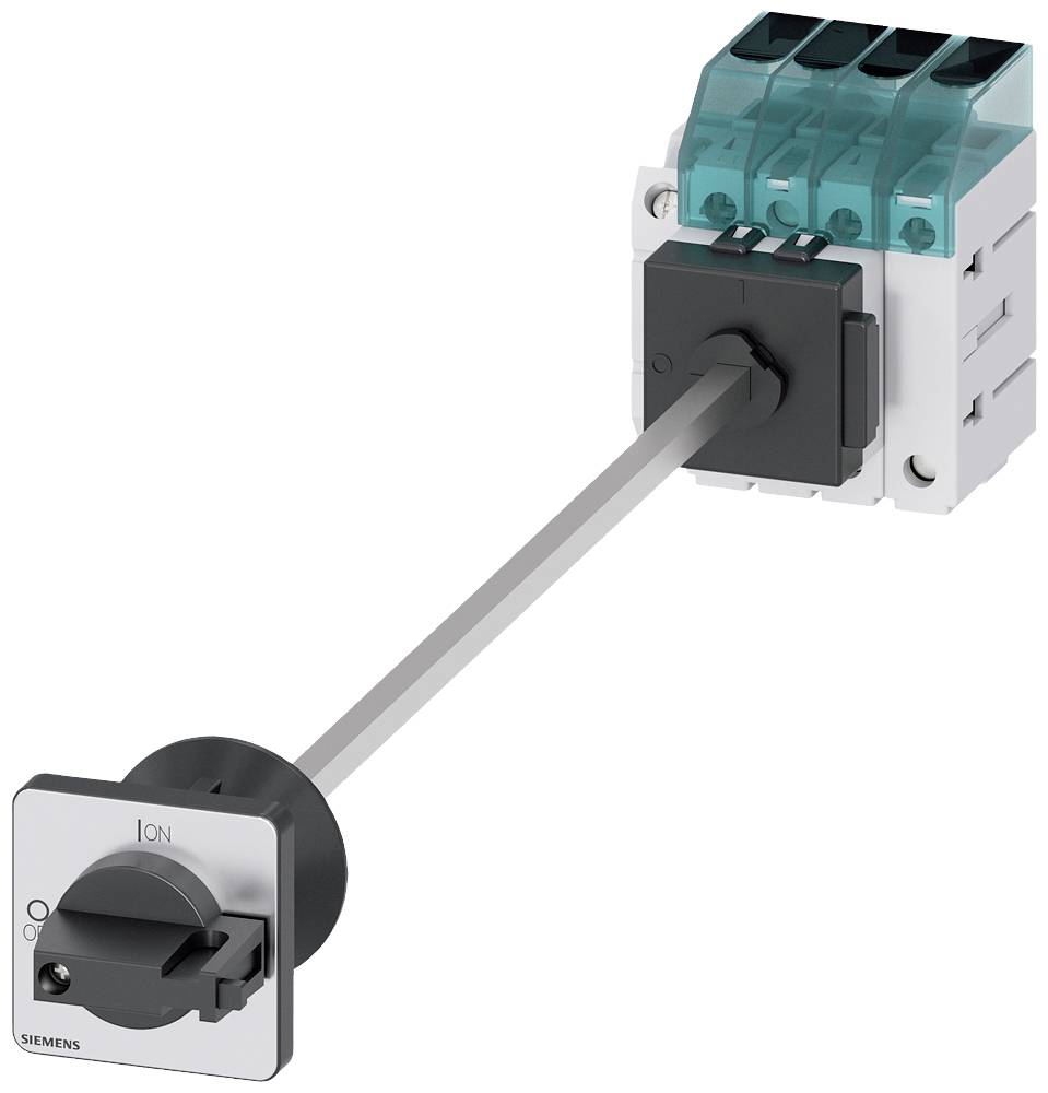 Egy kar meghosszabbítással ellátott kapcsoló, többpólusú kapcsolóblokkba szerelve, amely áramerősséget jelez. Elektromos vezérlésekhez alkalmas.