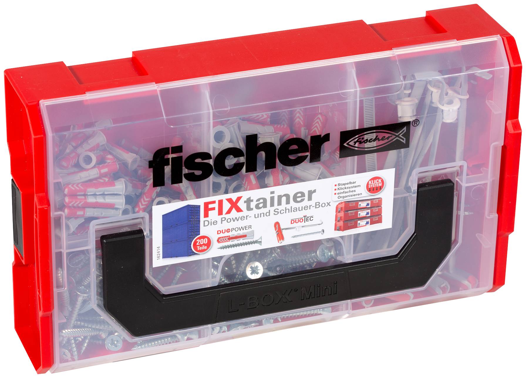 Fischer 539868 Tipli készlet 200 rész