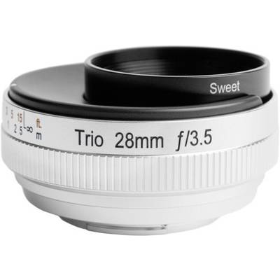 Lensbaby Trio 28 Fuji X LBTR28F Fix gyújtótávolságú lencse f/3.5 28 mm