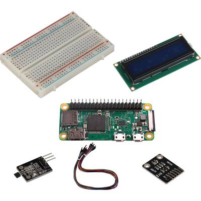 MAKERFACTORY Zero Sensor Set Raspberry Pi® Zero WH 512 MB 1 x 1.0 GHz Érzékelőkkel, Tápegységgel, Házzal, Noobs OS-sel, 