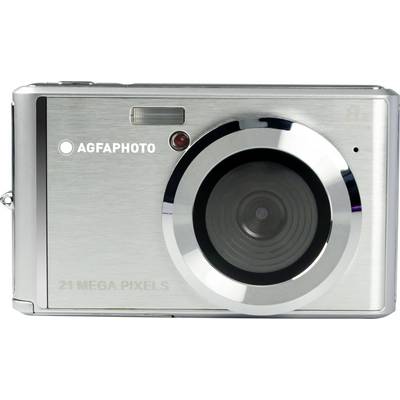 AgfaPhoto DC5200 Digitális kamera 21 Megapixel Optikai zoom: 0 x Ezüst Beépített akku, beépített villanófénnyel