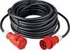 AS Schwabe 61031 Áram Hosszabbítókábel 32 A Fekete 10.00 m H07RN-F 5G 6 mm²