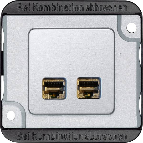 Merten  Betét  Panzer Ezüst MEG4576-7022 1 db