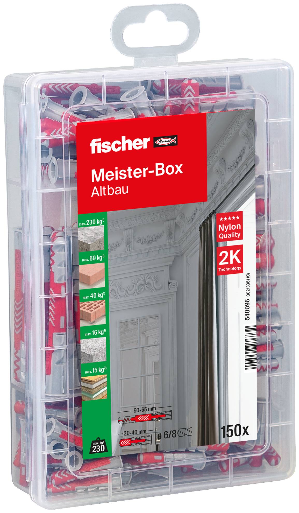 Fischer 540096 Tipli rendszerez doboz 1 db