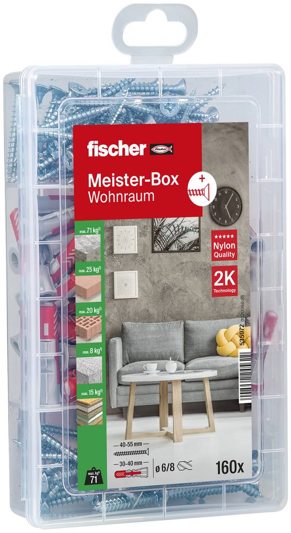 Fischer 535972  Tipli rendszerez doboz   1 db